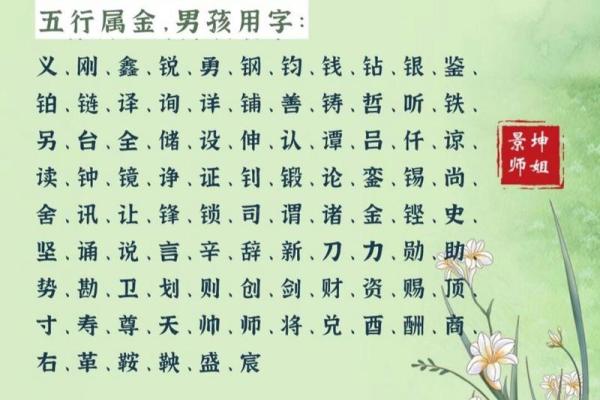 人生五行之金:掌握金命的魅力与智慧 人生五行之金:掌握金命的魅力与智慧