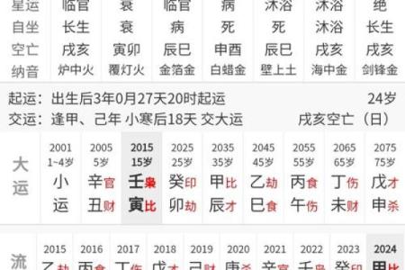 根据生辰八字解析命运与运势，探寻人生方向与潜能