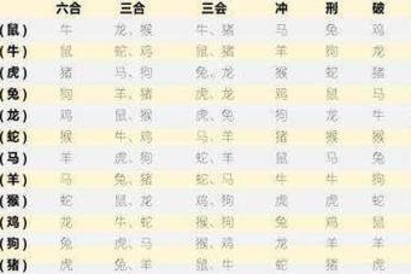 命运交错：如何判断命与命之间的相合与相克