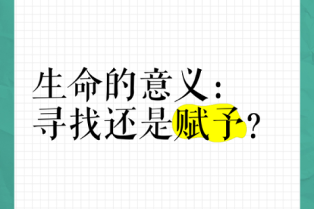 生命的意义与命运的交织：探讨人生的奥秘与智慧