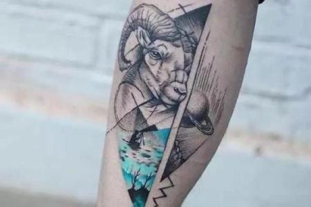 适合属羊的土命纹身：深厚寓意与灵性之选