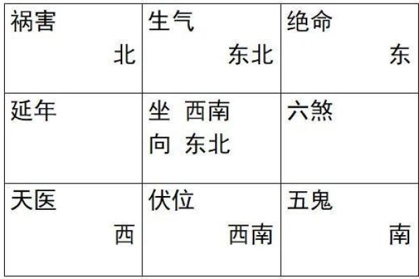 什么是东四命和西四命？探究命理与空间的奥秘