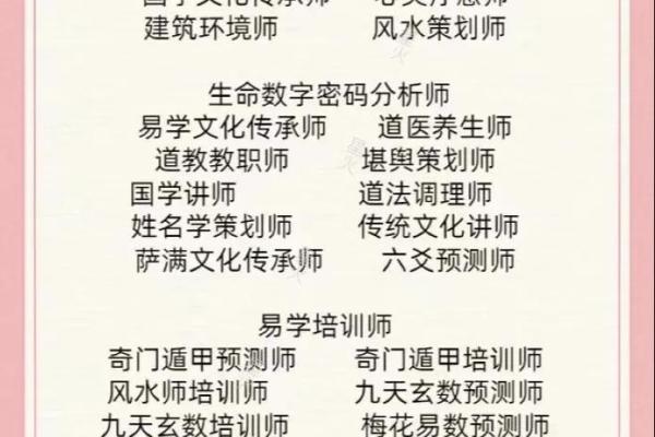 揭秘易学命理师证书的多重好处，让你的未来更明朗！