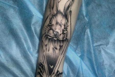 属兔火命纹身推荐：展现个性与运势的完美结合