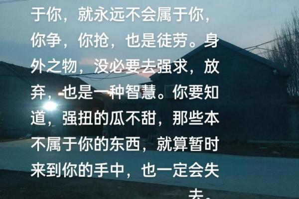 失之我命:一种放下与重生的心态 失之我命:一种放下与重生的心态