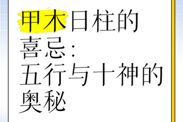 命理探秘：了解日柱命主的五行特征与人生影响