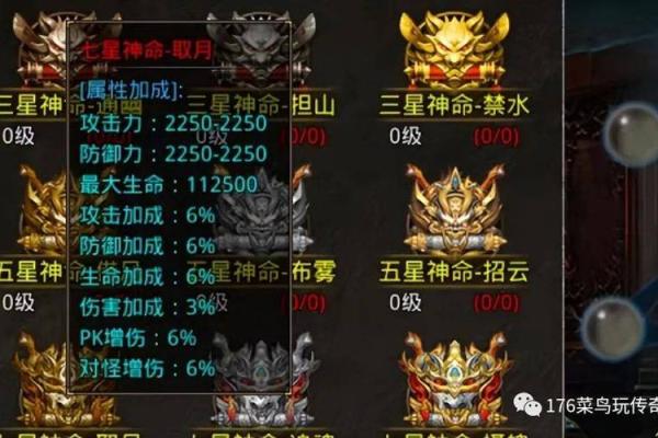 神武普陀符石与命格解析：提升实力的秘密武器！