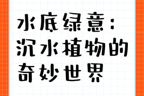 嗜水如命的植物:探索水生植物的奇妙世界 嗜水如命的植物:探索水生植物的奇妙世界