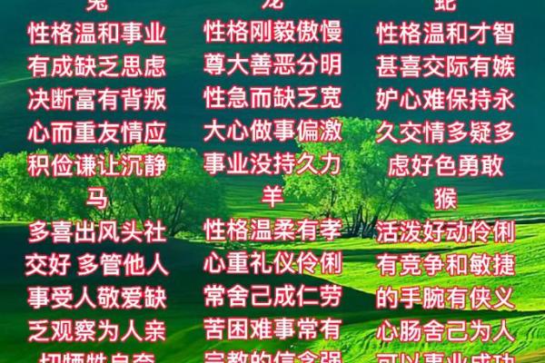 如何根据十二生肖了解你的命运与性格特征？