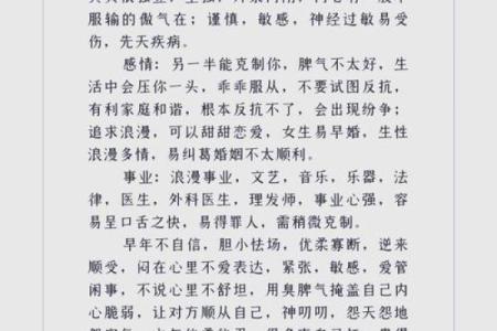 日柱庚申男命格分析：揭示命运与性格的奥秘与魅力