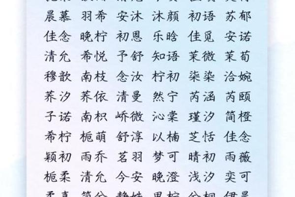 如何为木命女性取个好名字,助她一生顺利与成功 如何为木命女性取个好名字,助她一生顺利与成功