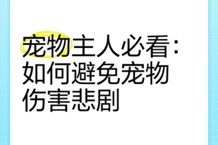 命与宠物：这些人养宠物总是出事的原因解析
