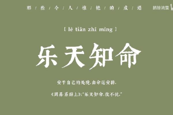 命运的安排：从成语看人生的机遇与挑战