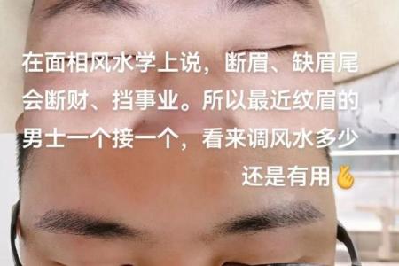男人有眉毛命好，这个说法你相信吗？