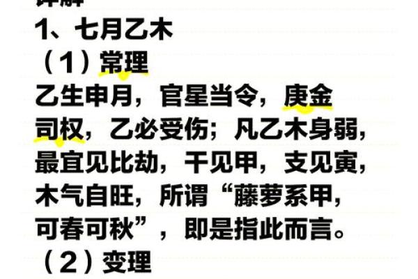 深入解析乙木命:木之生机与命格的秘密 深入解析乙木命:木之生机与命格的秘密