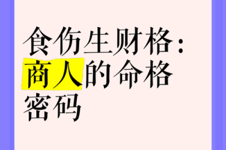 伤官生财命格：机智与财富并行的精彩人生