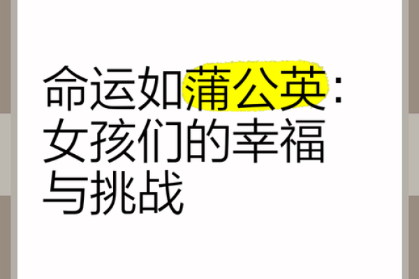 每个女人都应珍视的命运之花：属于自己的幸福与自由