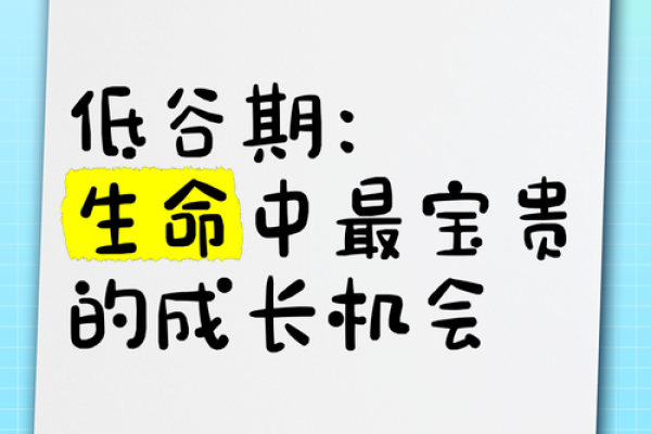 命运之苦：探寻生命中的低谷与反思之道