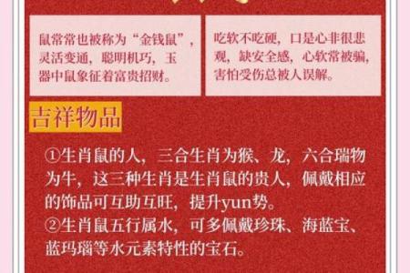 生肖鼠命格解析：探索鼠年命主的性格与命运密码