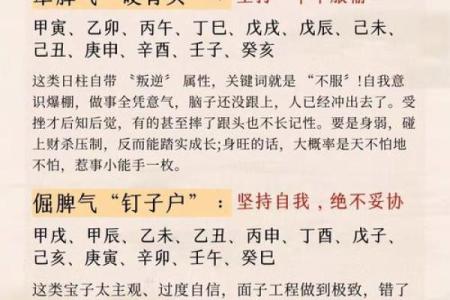 日柱甲子命格解析：潜力与个性的完美融合