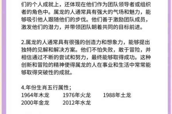 揭秘1988年男龙命的性格与命理特点 揭秘1988年男龙命的性格与命理特点