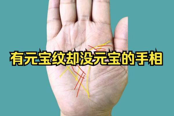 揭示女命手相中元宝纹的深刻含义与命运洞察