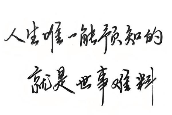 散尽了，这都是命——命运的无常与人生的启示