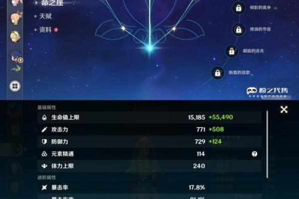 解读神里绫华的六命戒指：她能力的巅峰与魅力的象征