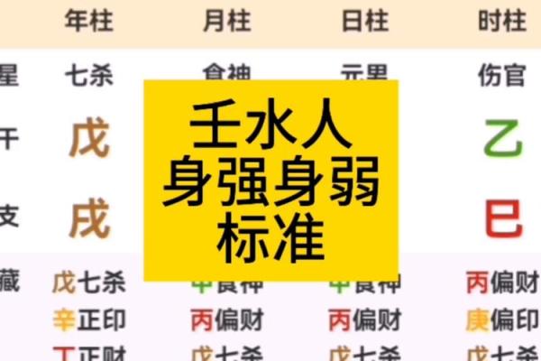 如何选择合适的另一半：身强壬水女生的理想男命解析