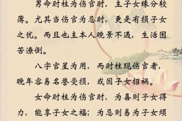 伤官泄秀：揭示男命中的智慧与魅力之道