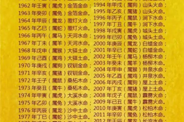 年命纳音水火的奥秘与人生启示