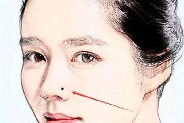 女人左鼻翼有黑痣的命运解析与生活建议