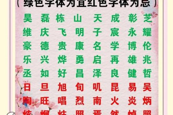 男生火命鼠年：最佳名字推荐与命名建议