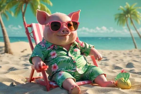 属猪的人命理解析：聪明、善良与恩惠的象征