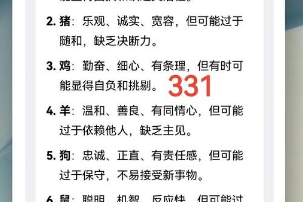 七二年出生的鼠年属相分析：命运与性格的深度解码