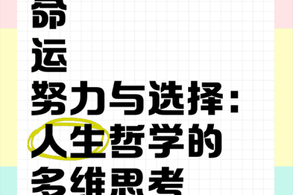 什么是命：命运与人生的辩证思考