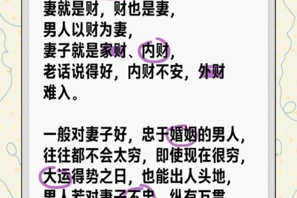 偏财妻星入命:揭示你命中注定的财富与情感的秘密 偏财妻星入命:揭示你命中注定的财富与情感的秘密
