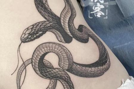 属蛇林木命旺财纹身，助你财运亨通！