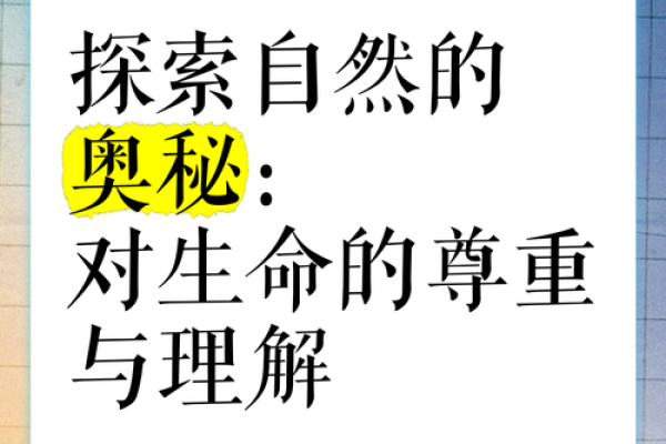 每个生命都值得尊重——探讨人与人之间的平等与理解