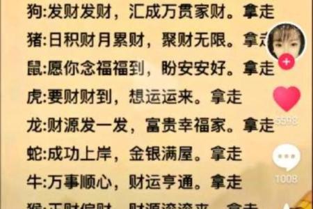 生肖怒财命：揭示不同生肖的财运密码与幸福之道