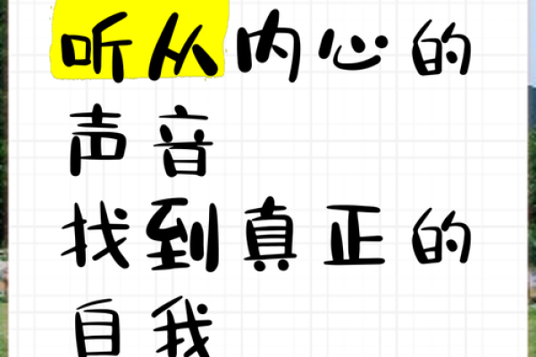 根据心灵的声音,探索真正的自我之旅 根据心灵的声音,探索真正的自我之旅