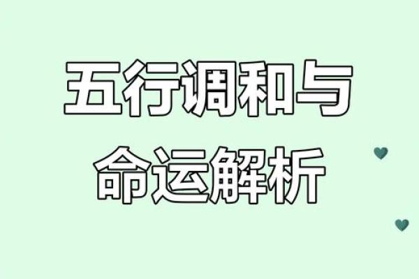 如何通过五行分析实现命理平衡，提升生活质量