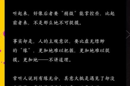 命运与缘分交织的歌声：探讨《缘也是命，命也是缘》的深意