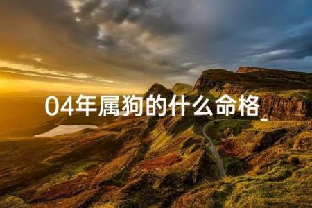 属狗之人：18日出生的命格揭秘与人生运势分析