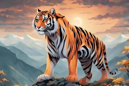 属虎人阴历七月命运解析：追寻富贵与机遇的旅程