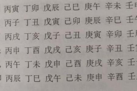 解密辛丑戊戌壬子甲辰：命运背后的奇妙法则