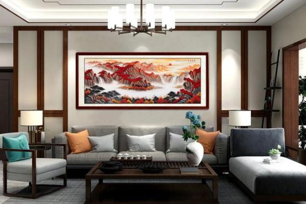 桑柘木命客厅挂什么画，打造温馨和谐的家庭氛围