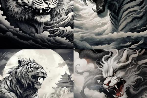 山林之虎：自然界的神秘象征与精神力量