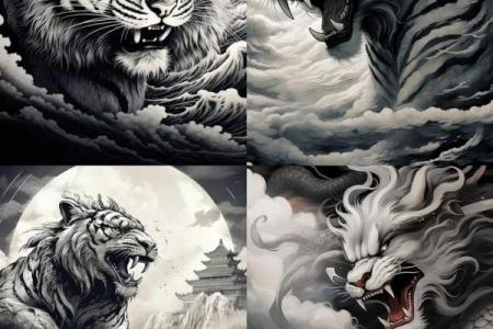 山林之虎：自然界的神秘象征与精神力量