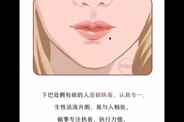 男生下巴右侧痣的命运解析：解读痣相背后的秘密与影响